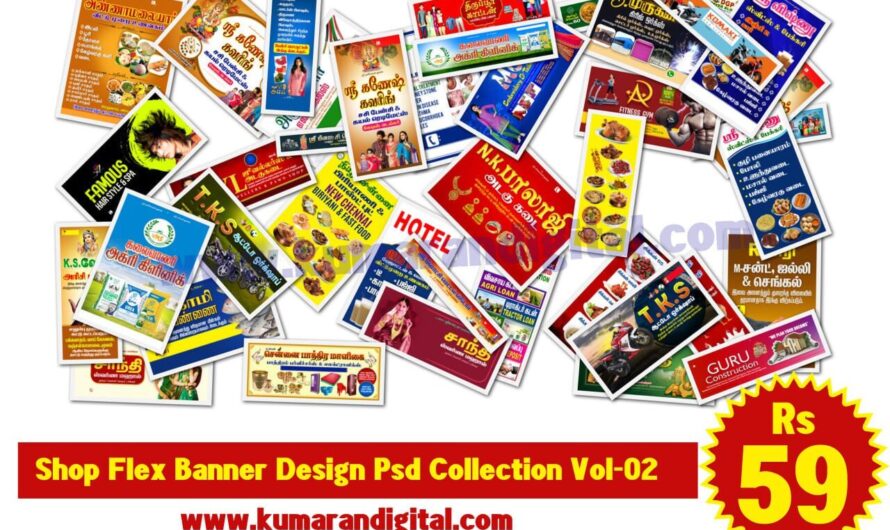 Shop Flex Banner Design Psd Collection Vol-02