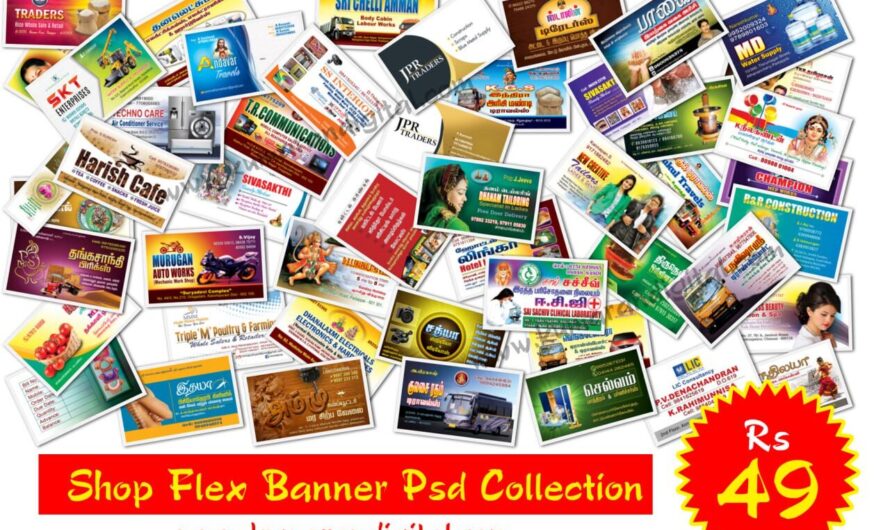 Shop Flex Design PSd Collection Vol-01