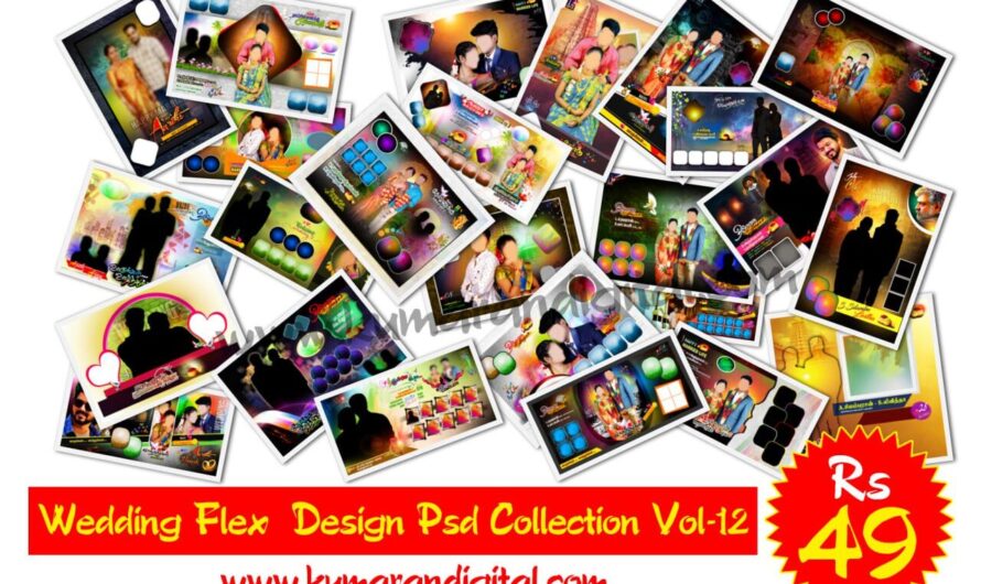 Wedding Flex Banner Design Psd Collection Vol-12