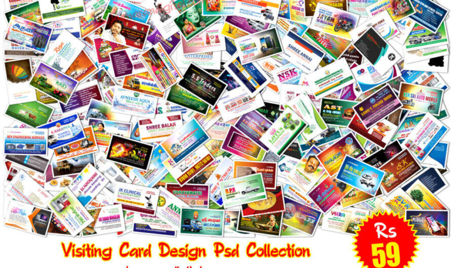 Visiting Card Design Psd Collection