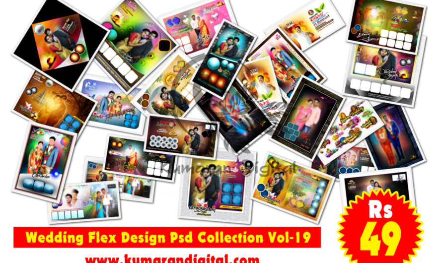 Wedding Flex Design Psd Collection Vol-19