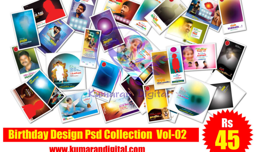 Birthday Design Psd Collection Vol-02