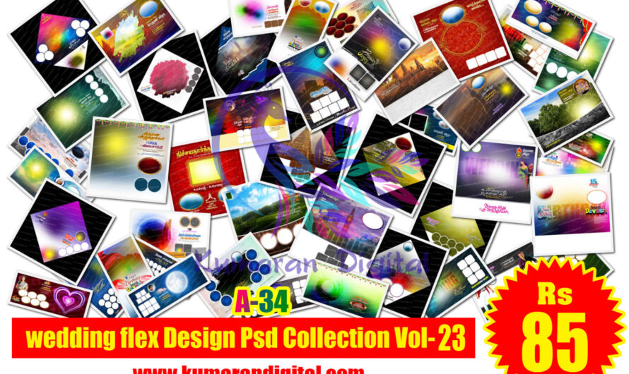 Wedding Flex Banner Design Psd Collection Vol-23