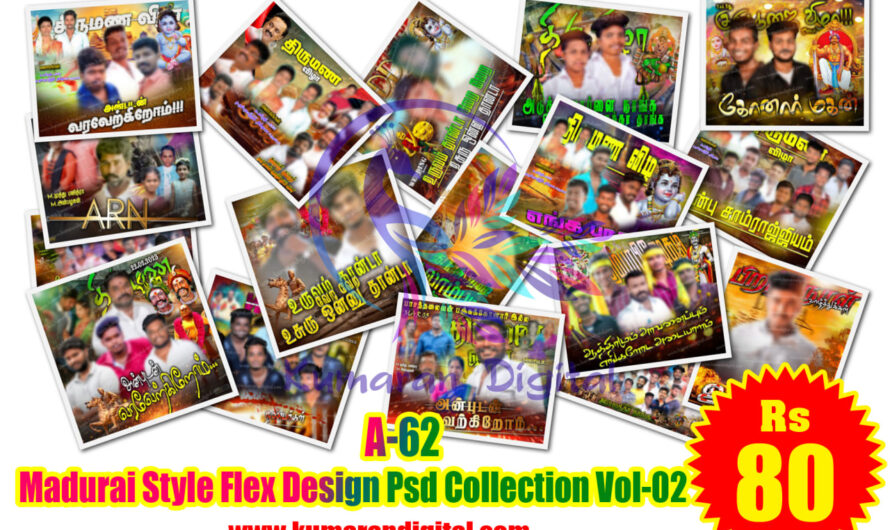 Madurai Style Flex Design Psd Collection Vol-02