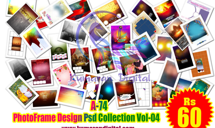 PhotoFrame Design Psd Collection Vol-04