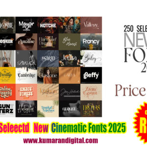 New 2025 Cinematic Fonts Collection Download