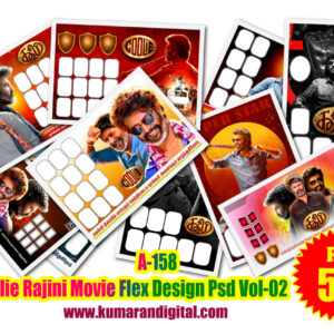 Coolie Rajini Movie Poster & Flex Design Psd Collection Vol-02
