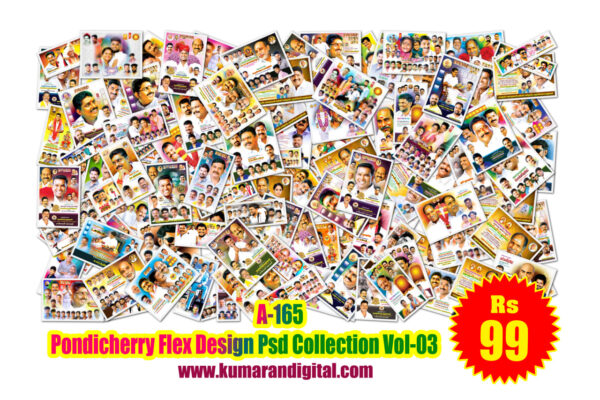 A-165 Pondicherry Flex Banner Design Psd File Collection Vol-03