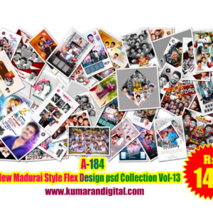 A-184 New Madurai Style Flex Design psd Collection Vol-13