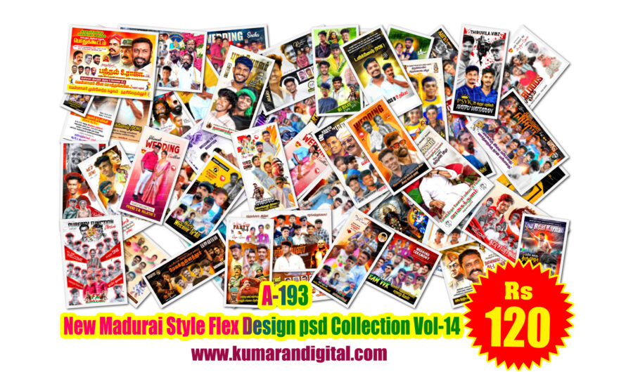 New Madurai Style Flex Design psd Collection Vol-14