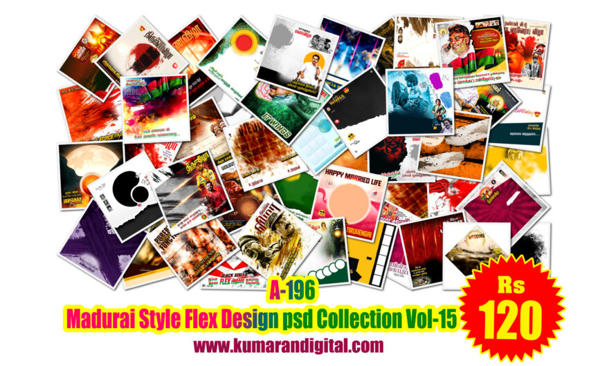 New Madurai Style Flex Design psd Collection Vol-15