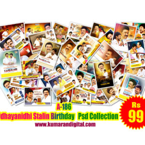 A-186 Udhayanidhi Stalin Birthday Design Psd Collection Download