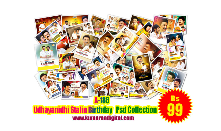 Udhayanidhi Stalin Birthday Design Psd Collection Download