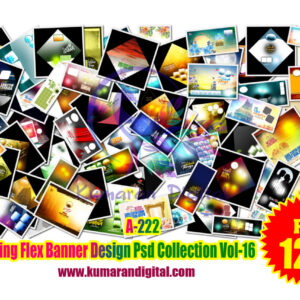 A-222 Wedding Flex Banner Design Psd Collection Vol-16