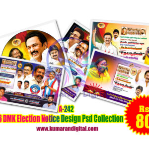2026 DMK Election Notice Design Psd Collection Download